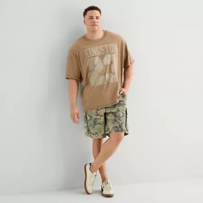 Arizona 10" & 11" Mens Big And Tall Cargo Short In Green