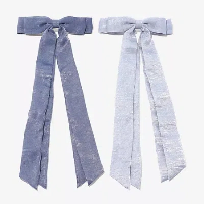 Arizona 2-pc. Hair Bow In Blue