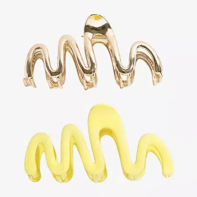 Arizona 2-pc. Hair Clip In Gold