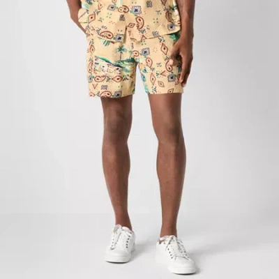 Arizona 6" Mens Pull On Short In Neutral