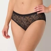 Arizona Body All Over Lace Hipster Panty In Black
