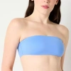 Arizona Body Cloud Kissed Bandeau Strapless Bra 365389 In Blue