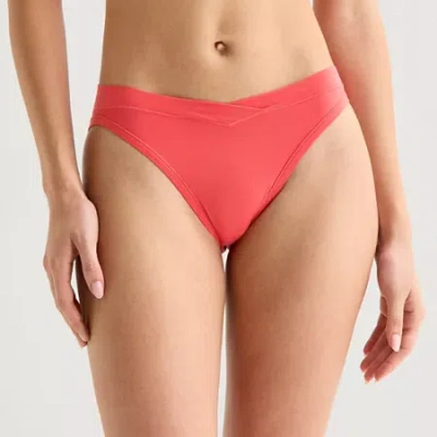 Arizona Body Cloud Kissed High Cut Bikini Panty In Red