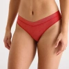 Arizona Body Cloud Kissed Shine Thong Panty In Red