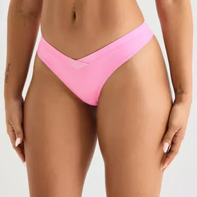 Arizona Body Cloud Kissed Thong Panty In Pink