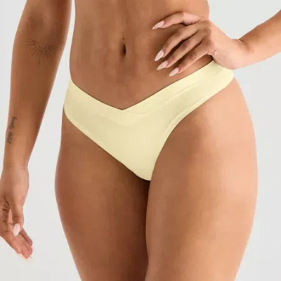 Arizona Body Cloud Kissed Thong Panty In Neutral
