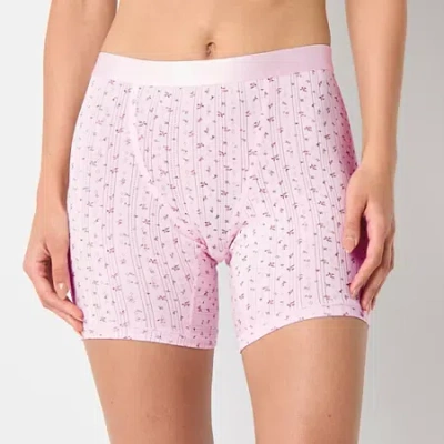 Arizona Body Cotton Boxer Briefs In Pink