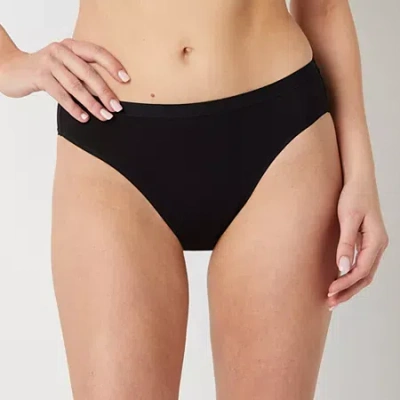Arizona Body Cotton High Leg Panty In Black