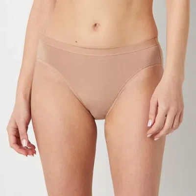 Arizona Body Cotton High Leg Panty In Sand