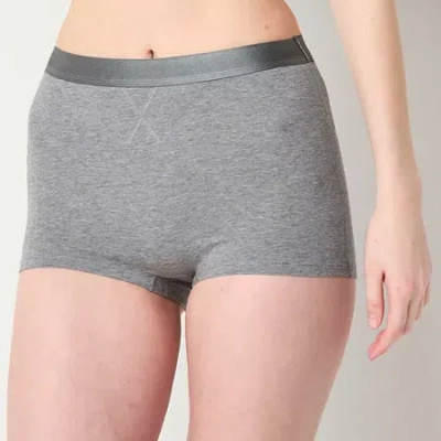 Arizona Body Cotton Shortie Panty In Gray