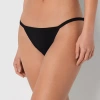 Arizona Body Cotton String Bikini In Black