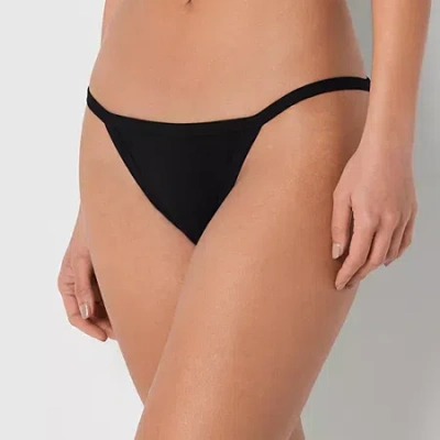 Arizona Body Cotton String Bikini In Black