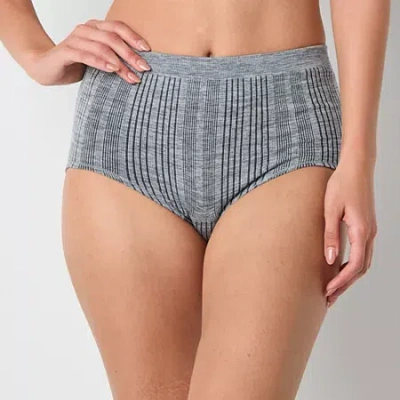 Arizona Body Seamless Boyshort Panty In Gray