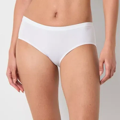 Arizona Body Seamless Hipster Panty In White