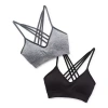 Arizona Body Seamless Multi Strap 2-pc.bralette In Black