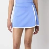 Arizona Built In Shorts Womens Juniors Active Wrap Skirt In Blue