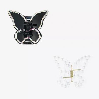 Arizona Butterfly 2-pc. Hair Clip In Multi