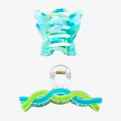 Arizona Butterfy 2-pc. Hair Clip In Multi