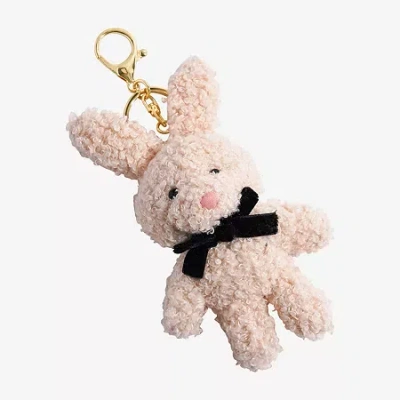 Arizona Gold Tone Bunny Bag Charm In Neutral