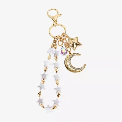 Arizona Gold Tone Moon Star Bag Charm