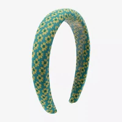 Arizona Green & Blue Floral Headband