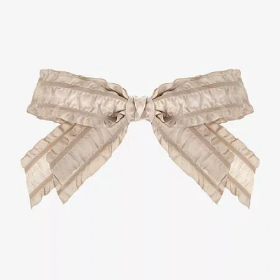 Arizona Hair Bow In Gray