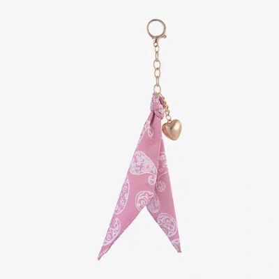Arizona Heart Bag Charm In Pink