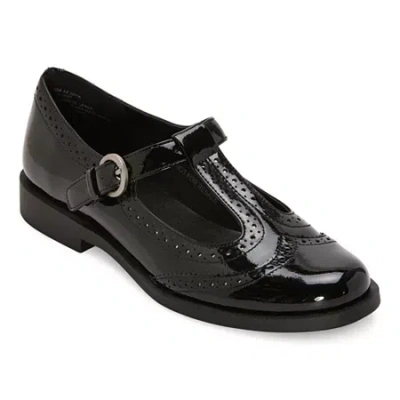 Arizona Jean Co Zoya Womens Round Closed Toe Loafers In Black
