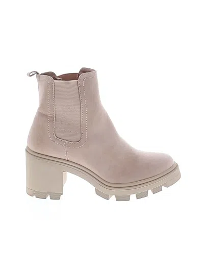 Pre-owned Arizona Jean Company Ankle Boots In Tan