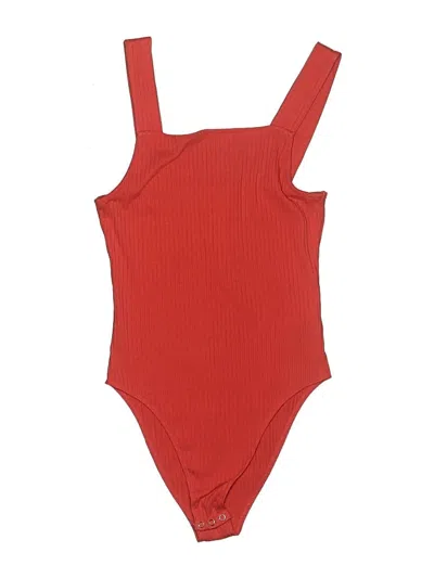 Pre-owned Arizona Jean Company Bodysuit In Red