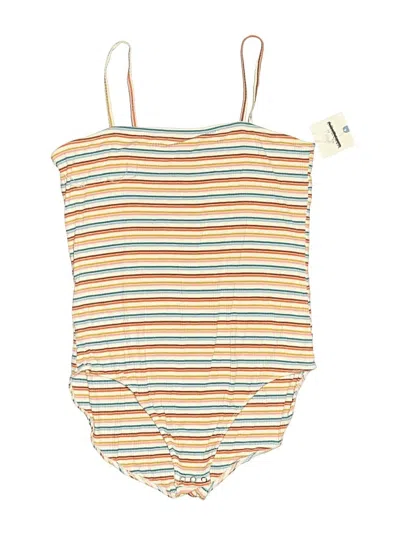 Arizona Jean Company Bodysuit In Yellow