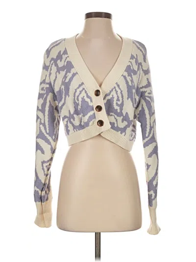 Pre-owned Arizona Jean Company Cardigan Sweater In Ivory