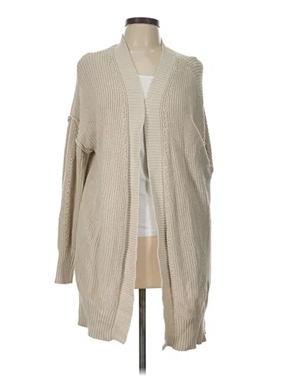 Pre-owned Arizona Jean Company Cardigan Sweater In Tan