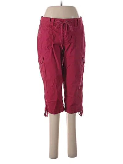 Pre-owned Arizona Jean Company Cargo Pants In Red