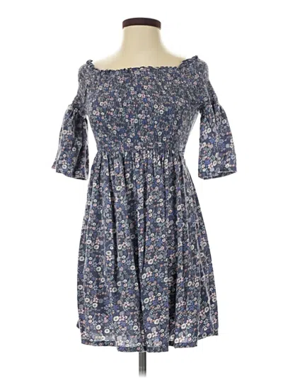 Pre-owned Arizona Jean Company Casual Dress In Blue