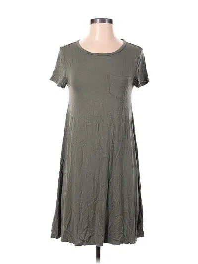 Pre-owned Arizona Jean Company Casual Dress In Gray