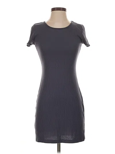 Pre-owned Arizona Jean Company Casual Dress In Gray