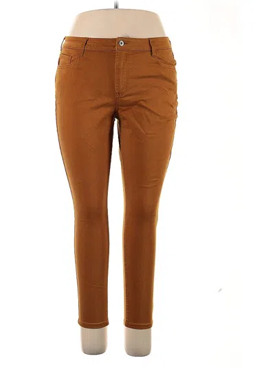 Pre-owned Arizona Jean Company Casual Pants In Brown