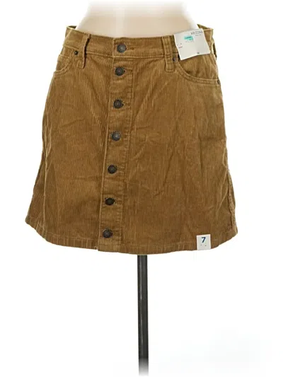 Arizona Jean Company Casual Skirt In Brown