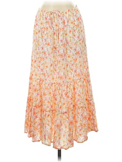 Arizona Jean Company Casual Skirt In Orange