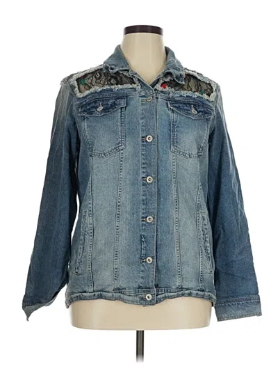 Pre-owned Arizona Jean Company Denim Jacket In Blue