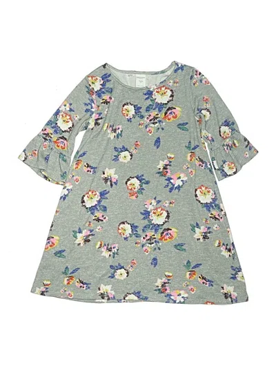 Pre-owned Arizona Jean Company Kids' Dress In Gray