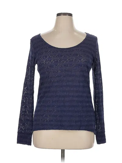 Pre-owned Arizona Jean Company Long Sleeve T-shirt In Blue