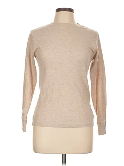 Pre-owned Arizona Jean Company Long Sleeve Turtleneck In Tan