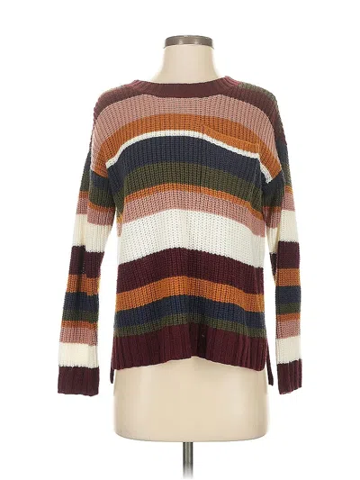 Pre-owned Arizona Jean Company Pullover Sweater In Brown