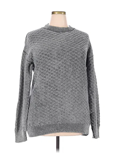 Pre-owned Arizona Jean Company Pullover Sweater In Gray