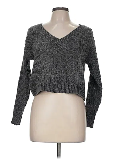 Pre-owned Arizona Jean Company Pullover Sweater In Gray