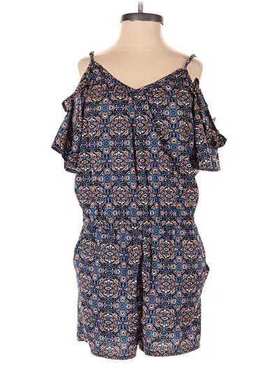 Pre-owned Arizona Jean Company Romper In Blue