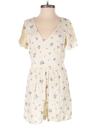 Pre-owned Arizona Jean Company Romper In White