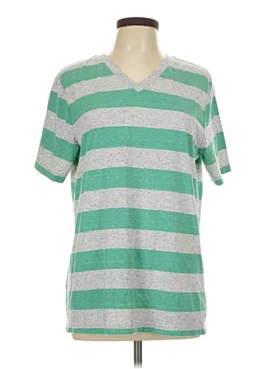 Pre-owned Arizona Jean Company Short Sleeve T-shirt In Green